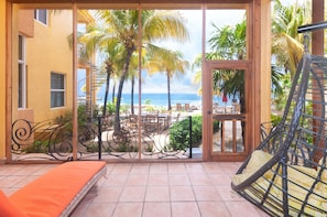 Condo, 2 chambres | Terrain de l’hébergement 