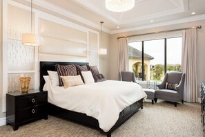 8 bedrooms, bed sheets - Luxury Villa on Reunion Resort and Spa With a Private Pool, Orlando Mansion 1350 (Kissimmee)
