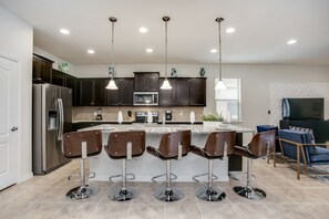 Villa (1 Bedroom) | Private kitchen | Oven, stovetop, dishwasher