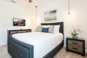 Villa (1 Bedroom) | 6 sovrum och sängkläder