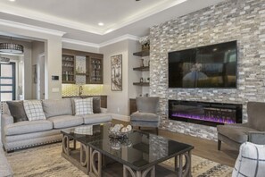 Villa (1 Bedroom) | Salle de séjour