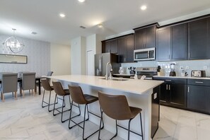 Villa (1 Bedroom) | Private kitchen | Oven, stovetop, dishwasher, espresso maker - Townhome in Champions Gate Resort 2544 (Davenport)