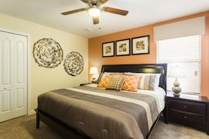 Villa (1 Bedroom) | 8 bedrooms, bed sheets - Villa in Champions Gate Resort 1136 (Davenport)