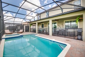 9 bedrooms, free WiFi, bed sheets - Villa in Champions Gate Resort 2509 (Davenport)