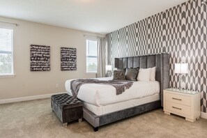 فيلا (1 Bedroom) | 12 عدّة غرف نوم وملاءات أسرّة
