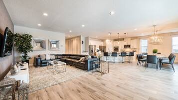 Villa (1 Bedroom) | Living room | Foosball