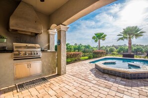 Villa (5 Bedrooms) | 5 bedrooms, bed sheets - Luxury Villa With Majestic Golf Course Views, Reunion Resort, Villa Orlando 1795 (Kissimmee)