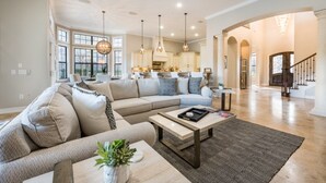 Living room - Beautiful Villa With Private Pool, Close to Disney, Orlando Villa 1324 (Kissimmee)