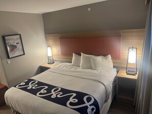 Desk, laptop workspace, blackout curtains, iron/ironing board - Candlewood Suites San Antonio - Fort Sam Houston (San Antonio)