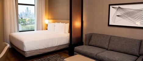 Zimmer, 1 King-Bett und Schlafsofa | Aussenbereich