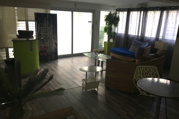 Sala de estar en el lobby