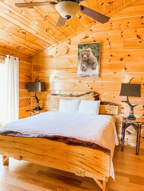 5 chambres, fer et planche à repasser, accès au Wi-Fi (inclus)