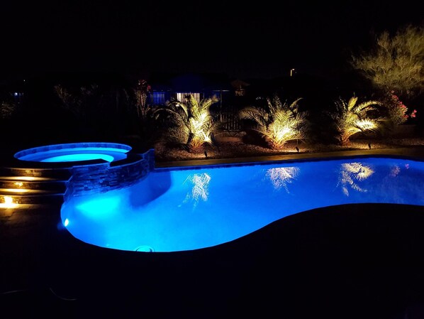 Beheizter Pool