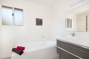 Hair dryer, towels