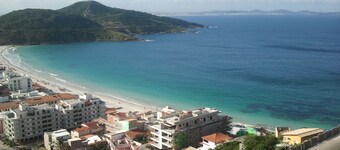 PÄ 150 meter frÄn den charmiga stranden, Arraial do Cabo, 2 Qtos w / Luftkonditionering