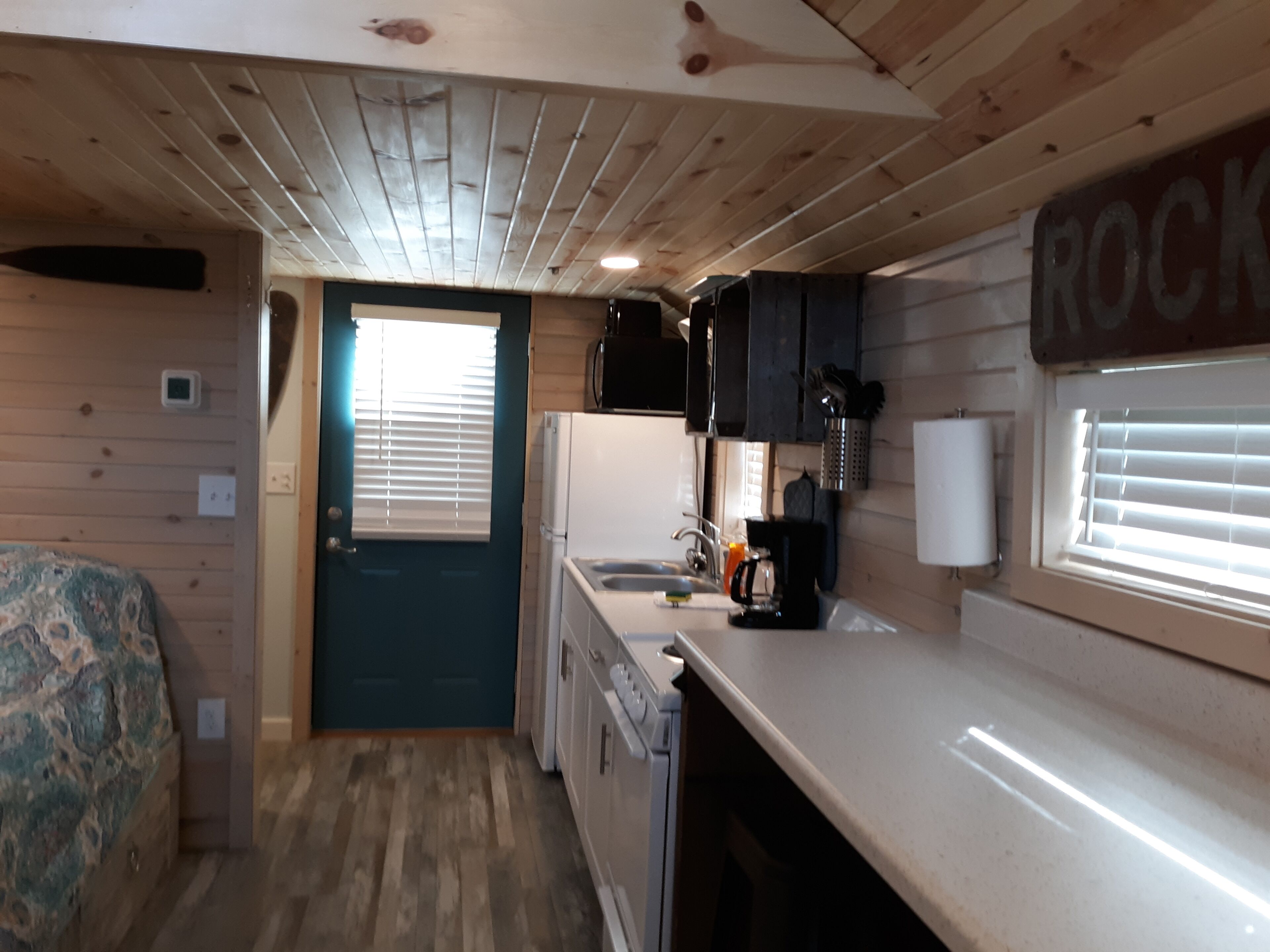 Beach boat boathouse at East Harbor, Lakeside Marblehead