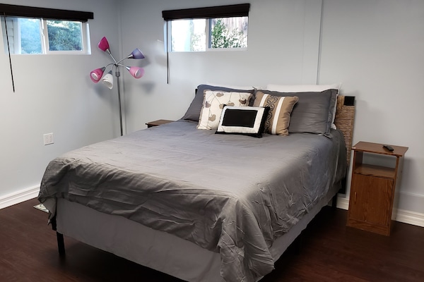 1 soverom, strykejern/-brett, wi-fi og sengetøy