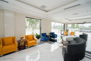 Sitzecke in der Lobby