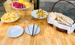 Petit déjeuner buffet