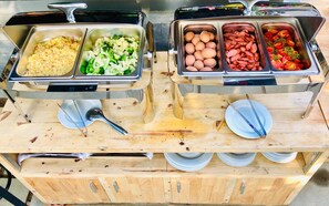 Breakfast buffet