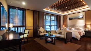 Premier Double Room | Blackout curtains, free WiFi, bed sheets