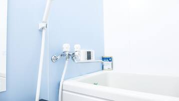 Private Vacation Home | Bathroom | Combined shower/bathtub, free toiletries, hair dryer, slippers