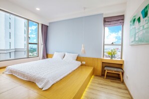 2 makuuhuonetta, silitysrauta/-lauta, Wi-Fi, vuodevaatteet