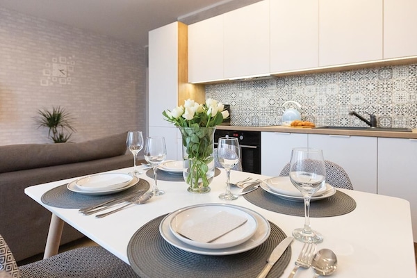 Appartement (Zamkowa 4) | Restauration dans la chambre