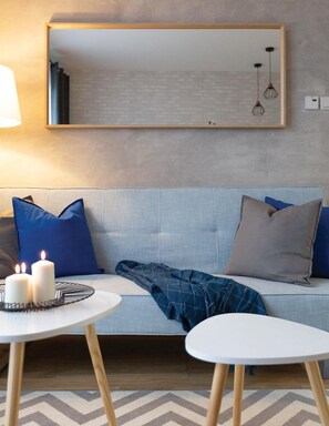 Apartment (Zamkowa 6) | Living room | Flat-screen TV