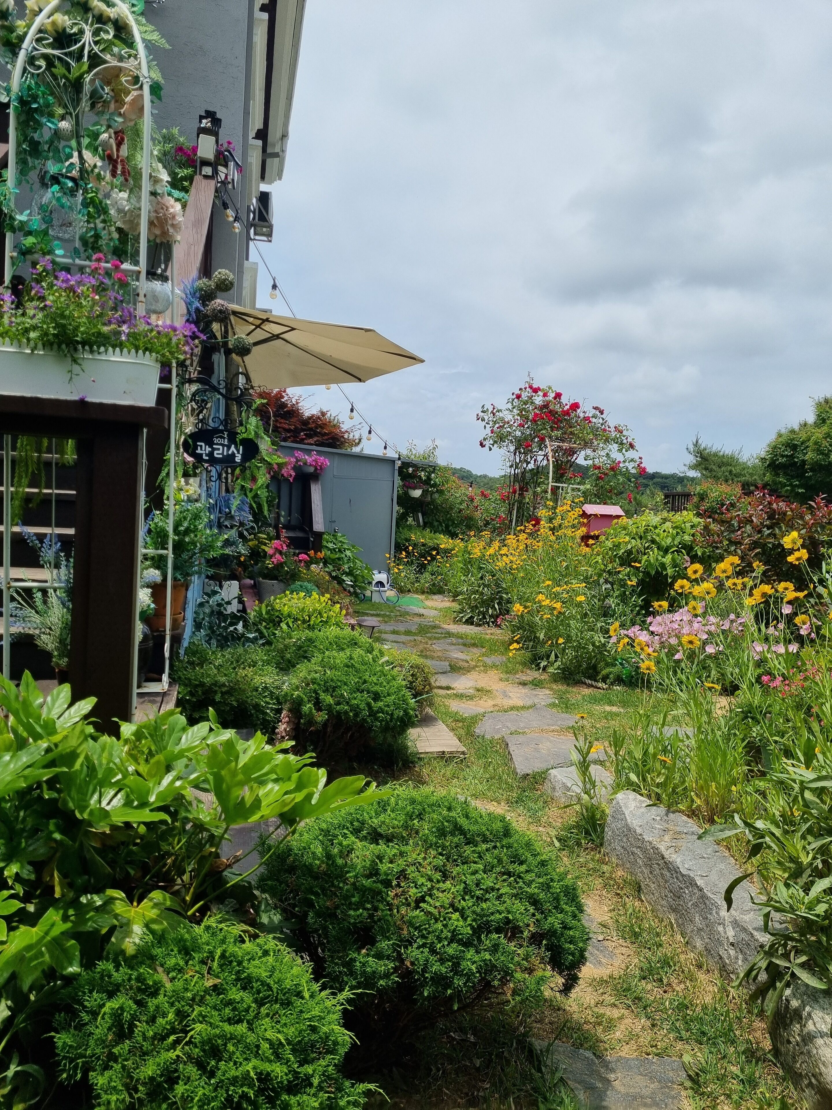 Fassade der Unterkunft