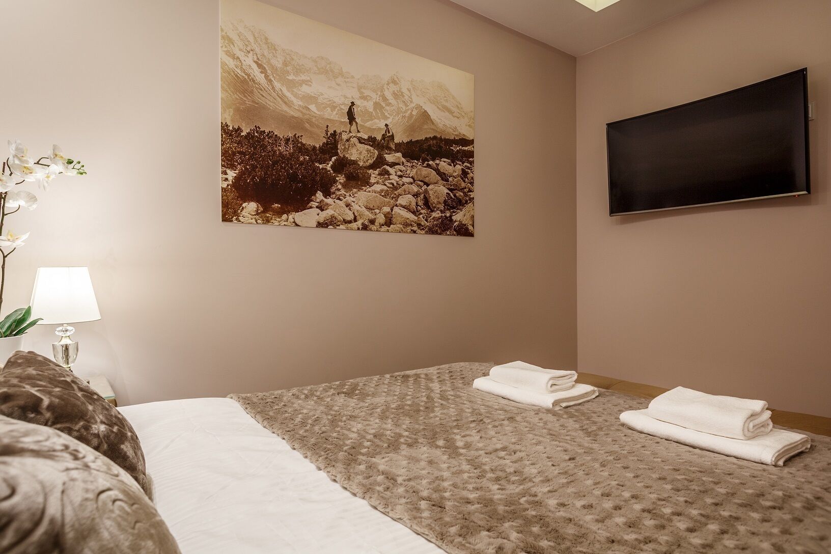 Zakopianskie Tarasy 4A | Individuelt dekorert, skrivebord, wi-fi (inkludert) og sengetøy