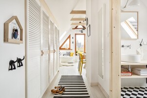 Zakopianskie Tarasy 19C | 起居区 | 平板电视