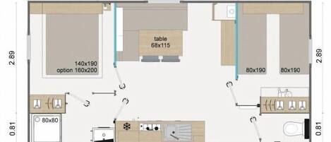 مخطط تصميم الطابق
