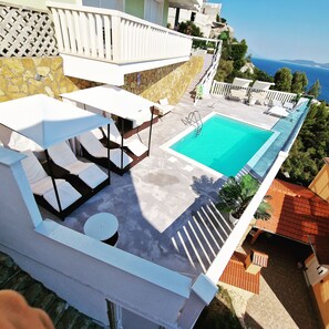 Indoor pool, outdoor pool