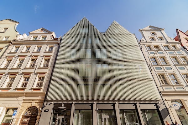 Fassade der Unterkunft