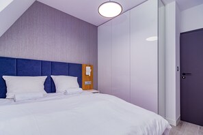 Cobertura | 1 quarto, cortinas blackout, quartos à prova de som