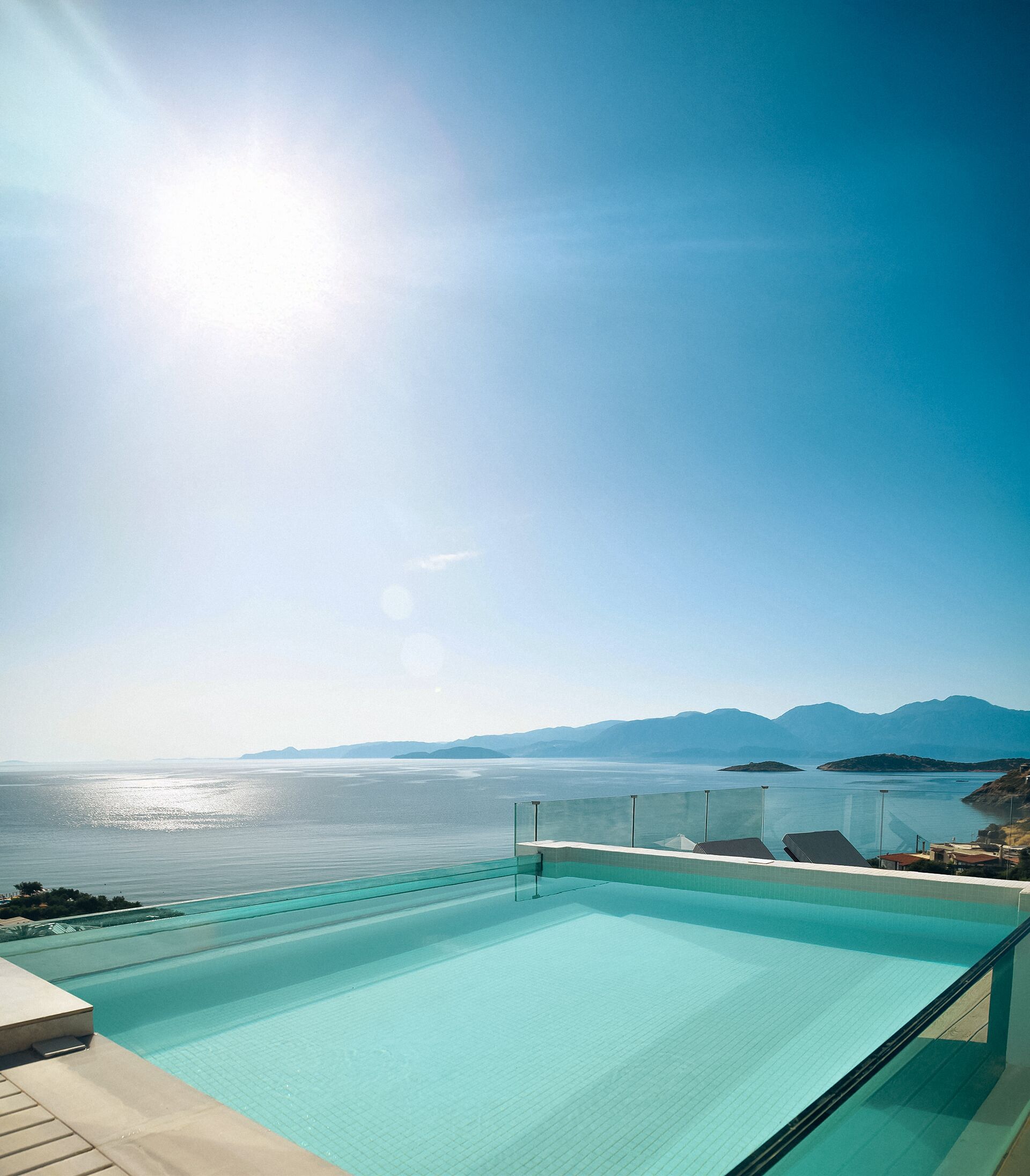 Emerald Suite Sea View Private Pool | Pool | Seasonal outdoor pool, pool loungers