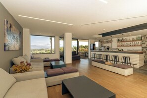 Sitteområde i lobbyen