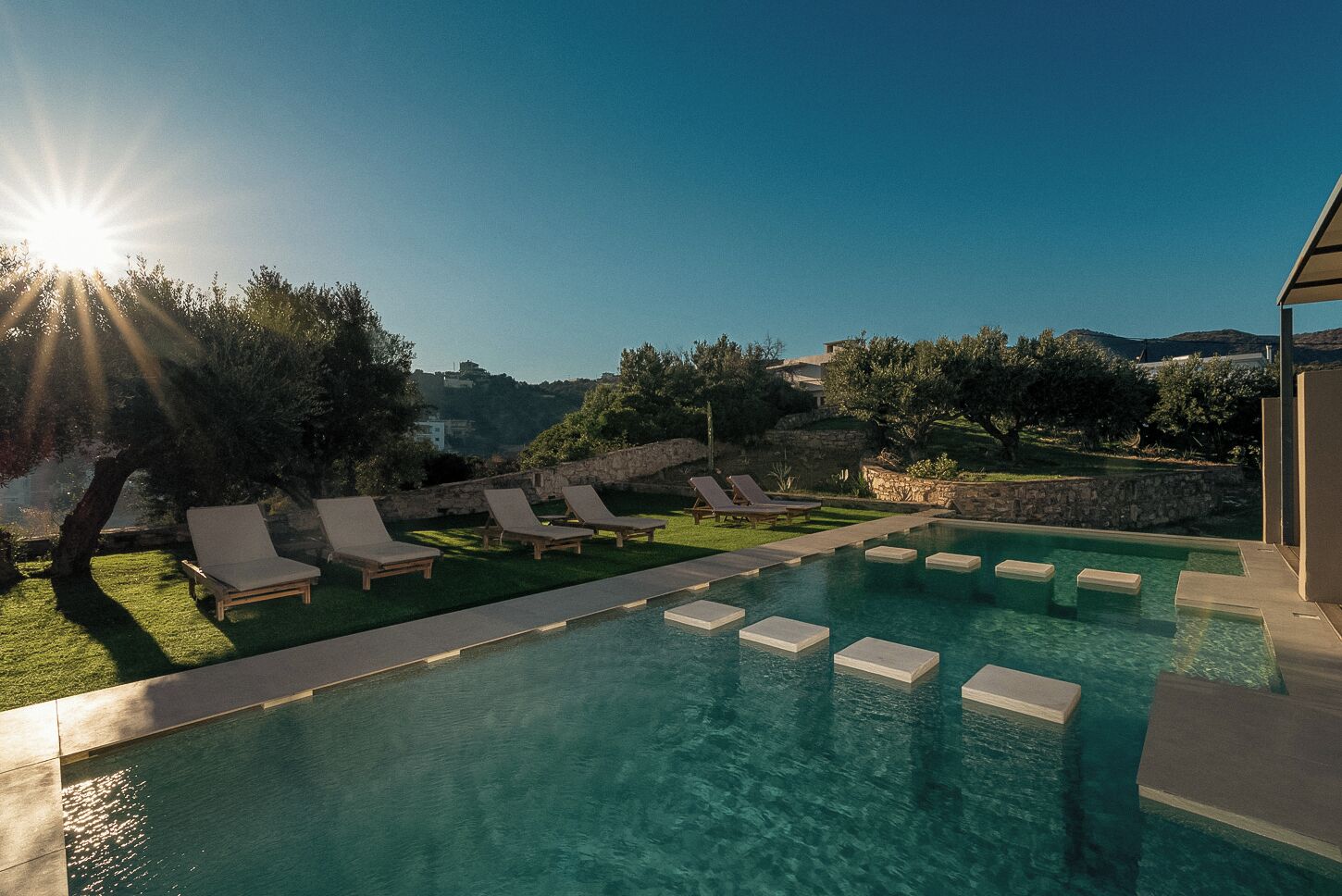 Serenity Junior Suite Garden view Shared Pool | In-room safe, desk, soundproofing, iron/ironing board