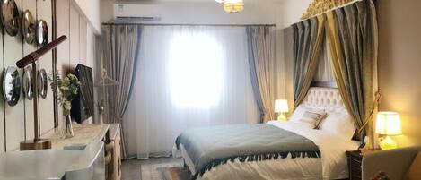 스탠다드 더블룸 | 각각 다른 스타일의 인테리어, 책상, 무료 WiFi