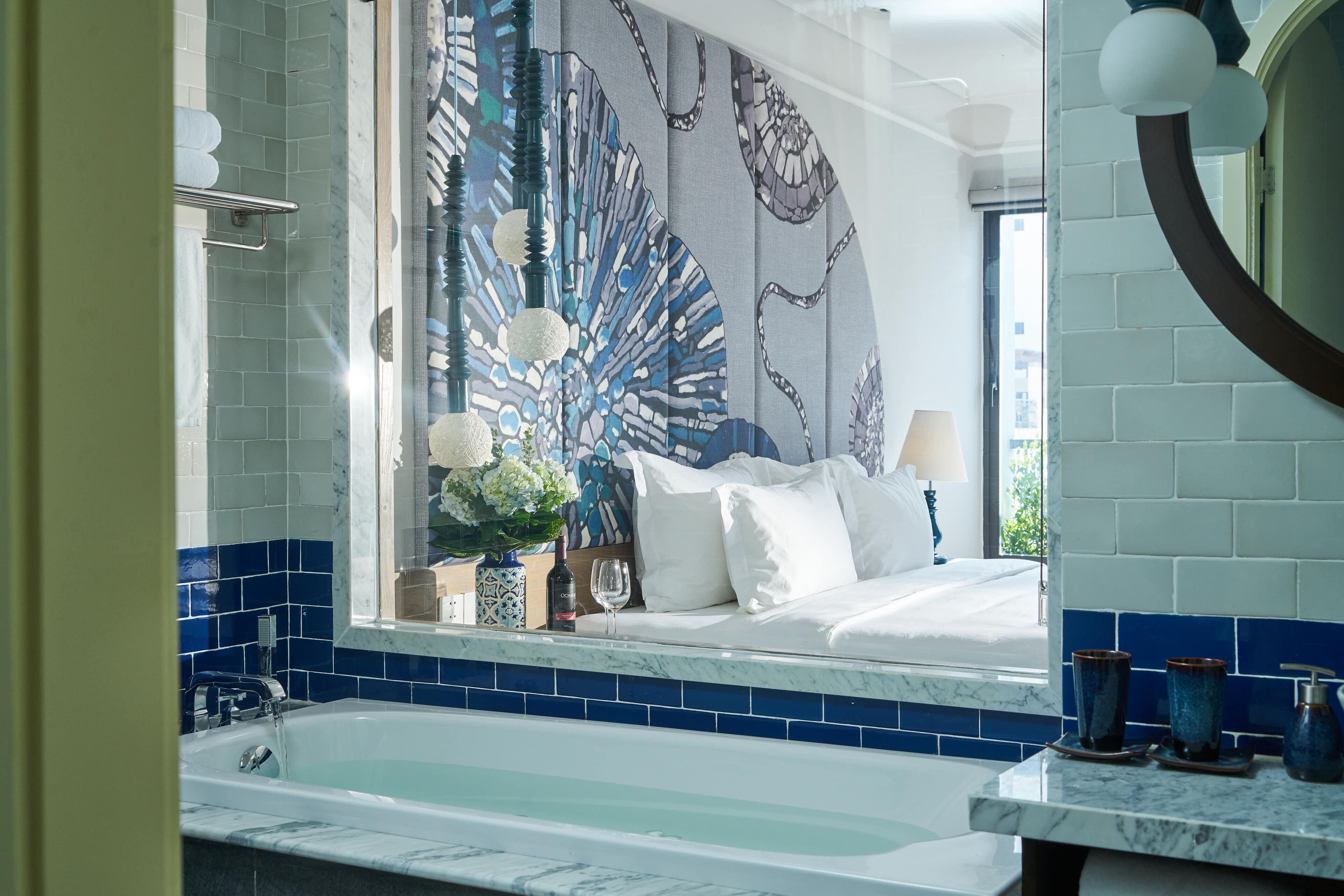 sofiana signature suite room | minibar, in-room safe, desk, blackout curtains