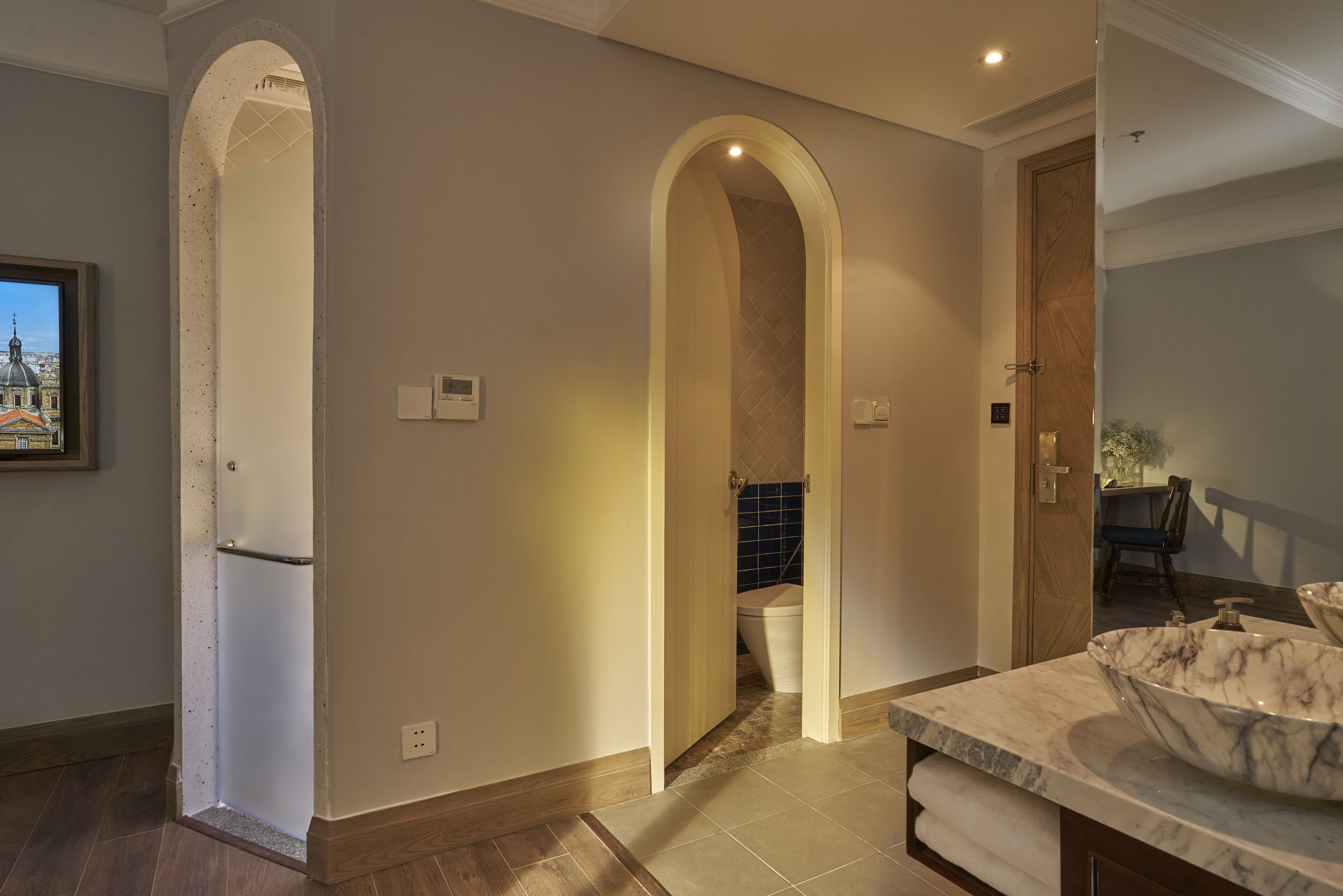 executive double room, partial ocean view | view from room