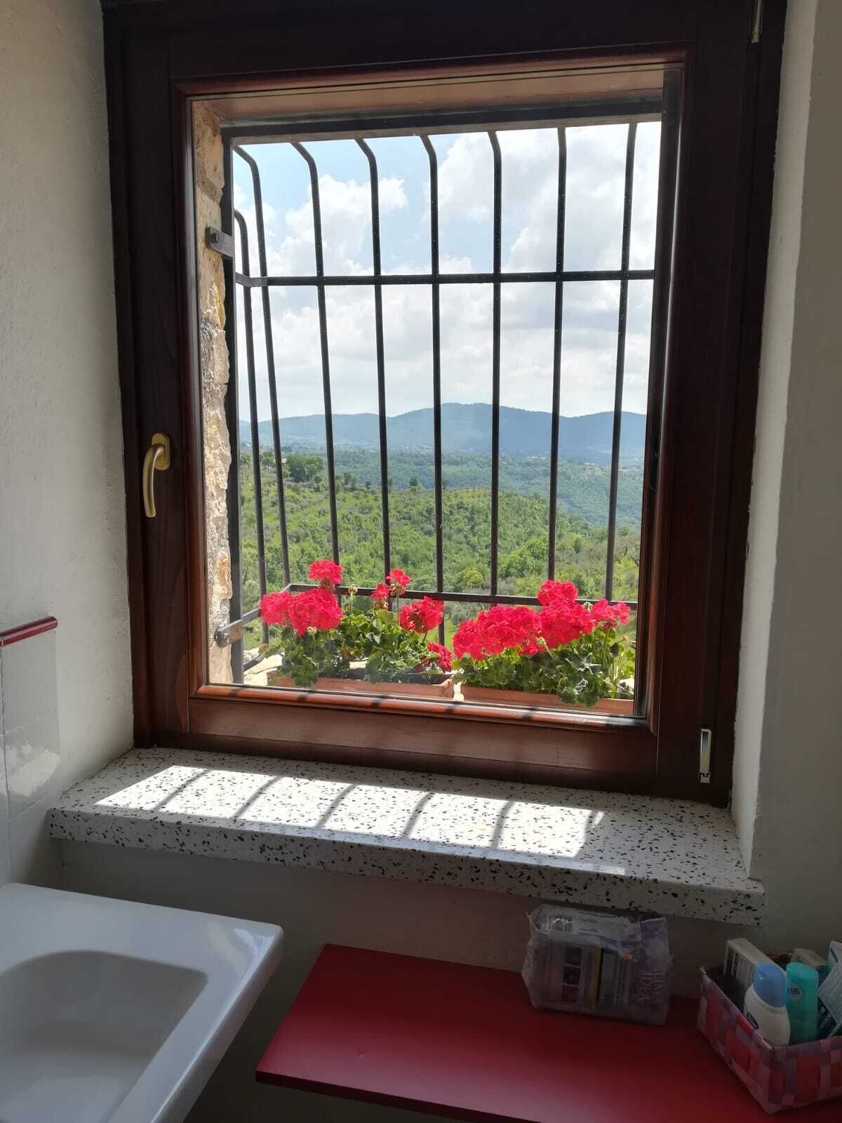 Doppelzimmer | Waschbecken im Bad