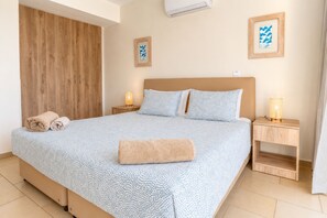 1 dormitorio y espacio para trabajar con un portátil