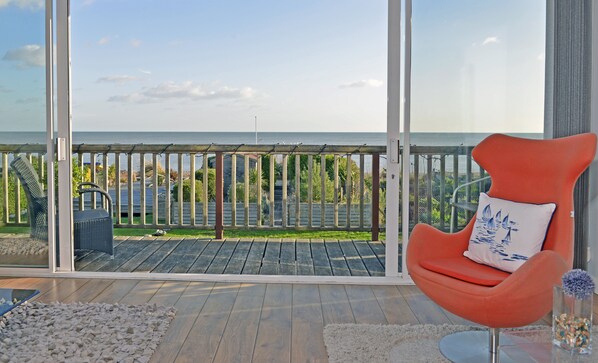 Cottage, 3 Bedrooms, Sea View | Balcony view