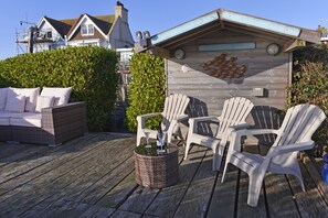 Cottage, 3 kamar tidur, pemandangan laut | Teras/patio