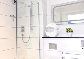 Casa de campo, 3 habitaciones, vista al mar | Baño | Toallas 