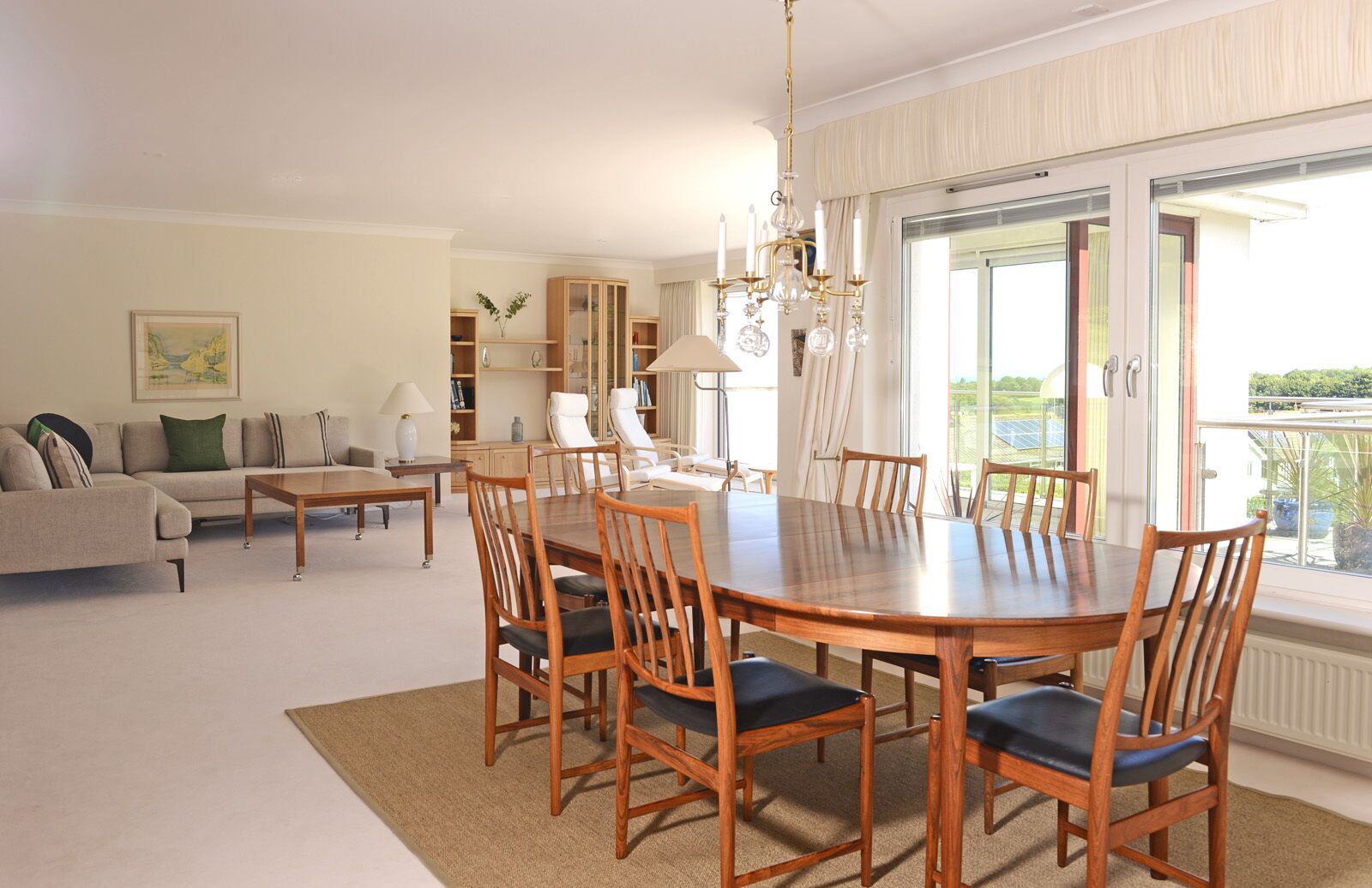 Ferienhaus, 4 Schlafzimmer | Essbereich im Zimmer