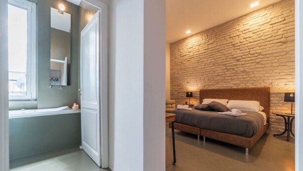 1 bedroom, WiFi, bed sheets - Esquilino Industrial Studio n.2 (Roma)