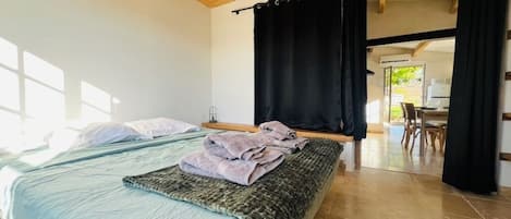 1 bedroom, iron/ironing board, free WiFi, bed sheets